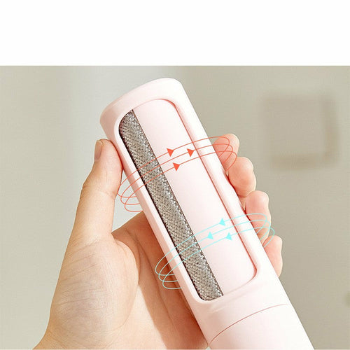2-in-1 Reusable Pet Hair Remover Brush, Lint Roller, Portable