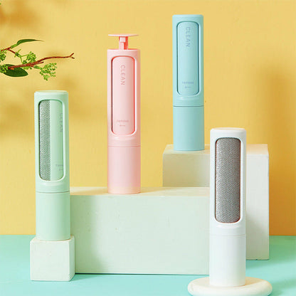 2-in-1 Reusable Pet Hair Remover Brush, Lint Roller, Portable