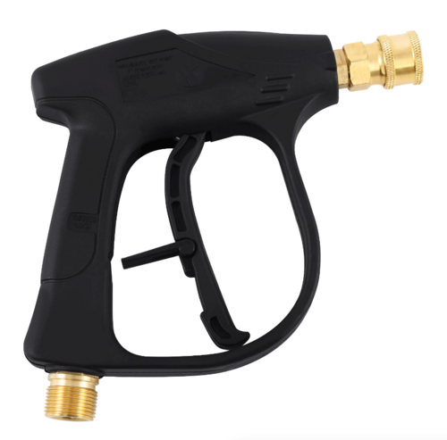 Pistolet de lavage haute pression 1/4" 4000 PSI pour nettoyeur de voiture, pulvérisateur de mousse, lance courte