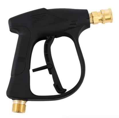 Pistolet de lavage haute pression 1/4" 4000 PSI pour nettoyeur de voiture, pulvérisateur de mousse, lance courte