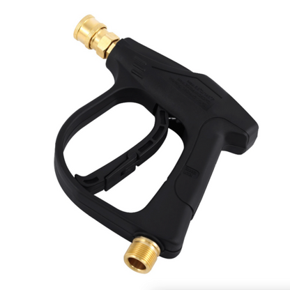 Pistolet de lavage haute pression 1/4" 4000 PSI pour nettoyeur de voiture, pulvérisateur de mousse, lance courte