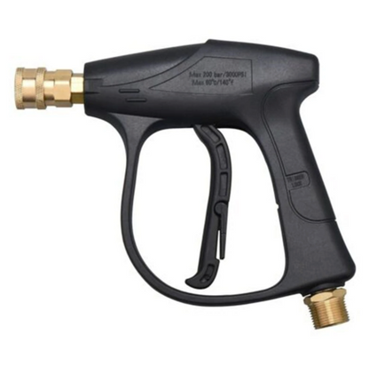 Pistolet de lavage haute pression 1/4" 4000 PSI pour nettoyeur de voiture, pulvérisateur de mousse, lance courte