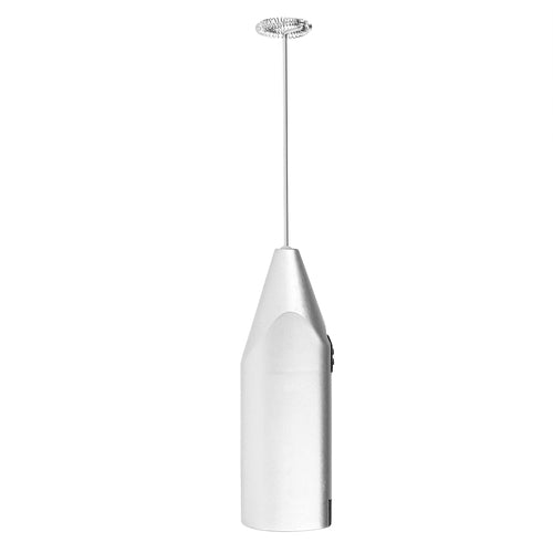Mousseur à Lait Électrique Portable en Acier Inoxydable