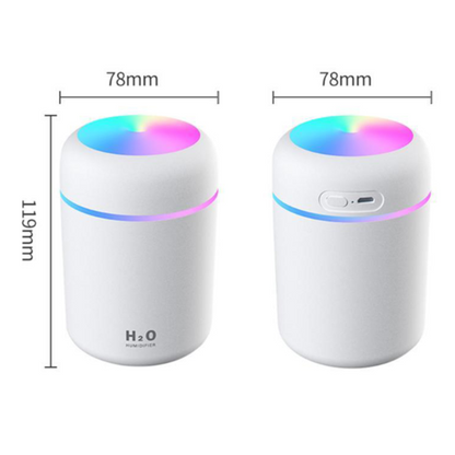 Humidificateur d'air portable diffuseur d'huile essentielle aromatique pour voiture et maison