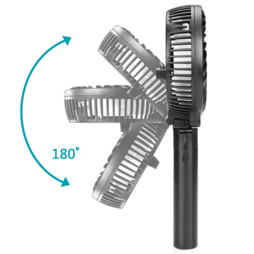 Ventilateur USB portable avec batterie externe de 5200 mAh