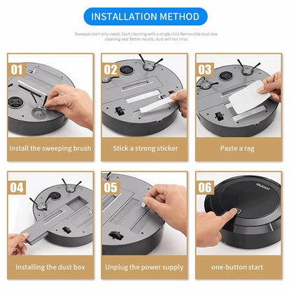 Automatic Sweeping Robot Vacuum Cleaner
