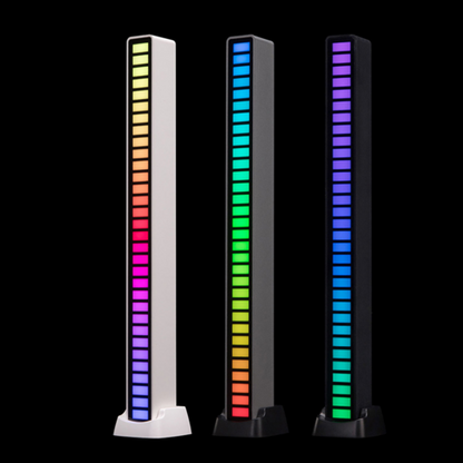 RGB LED Müzik Ses Kontrolü LED Senfoni Pikap Işığı