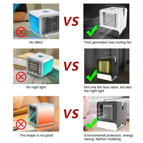 Climatiseur ventilateur rafraîchisseur à ions négatifs Mini USB
