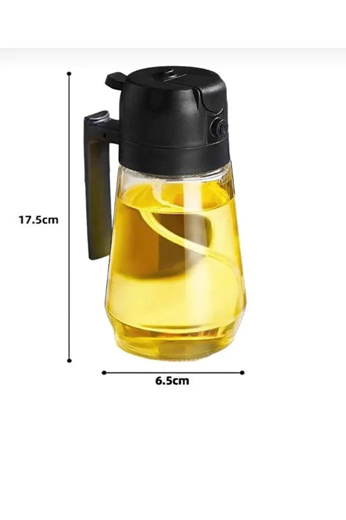 Bouteille vaporisateur d'huile en verre, vaporisateur d'huile pour Airfryer, organisateur de cuisine et